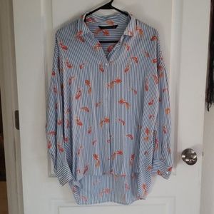 Oversized Stripe Shirt